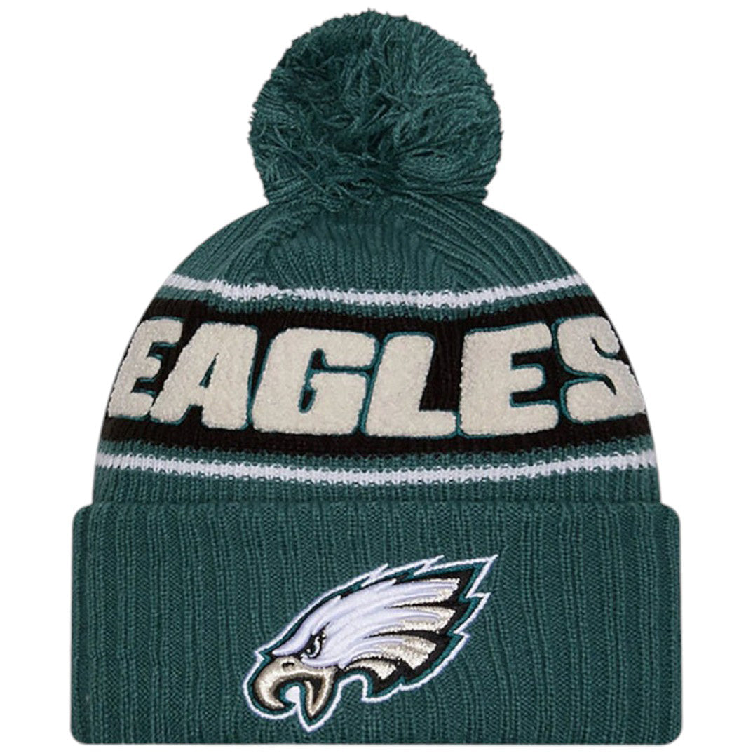 New Era NFL Eagles 24 Bobble Hat Green