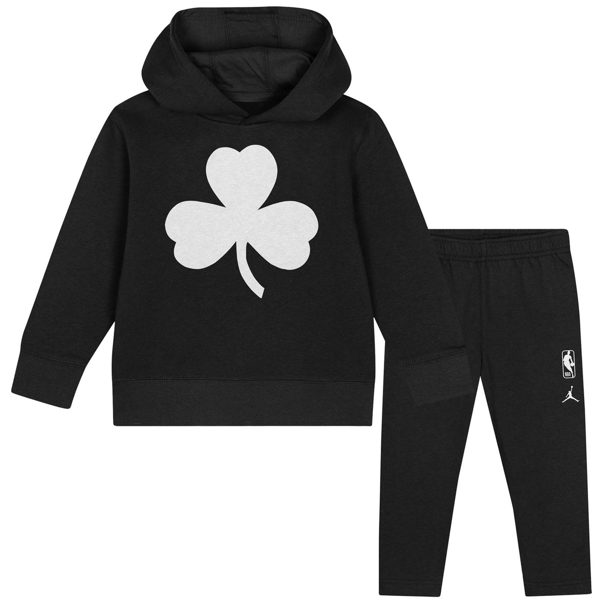 Nike Celtics Kids Tracksuit Set Black