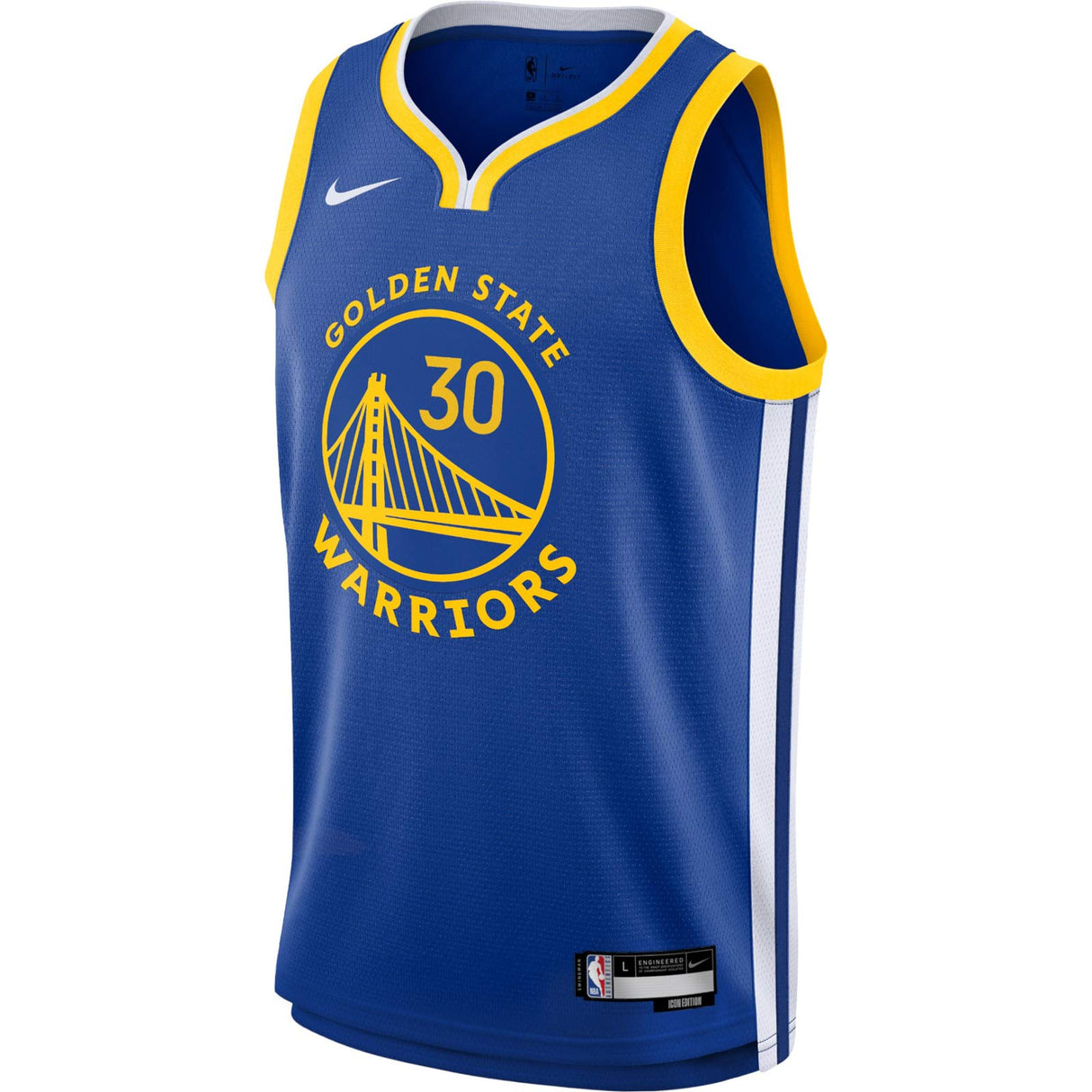 Nike Warriors Curry 30 Kid Icon Jsy Blue