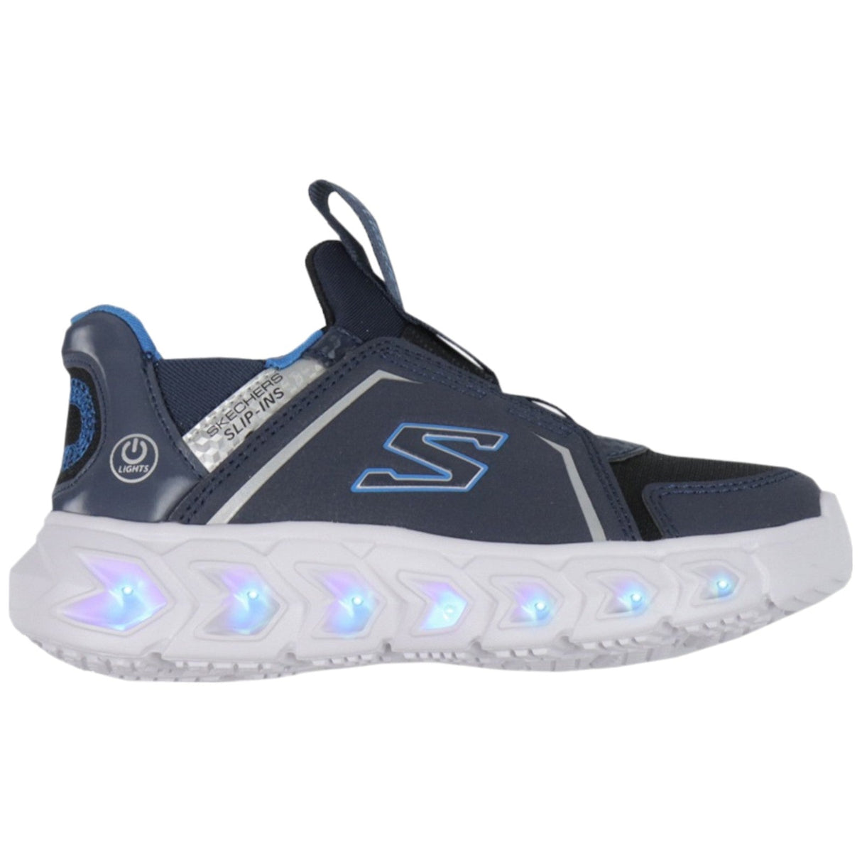 Skechers Boys Slip In Hypno Flash 2 Blue