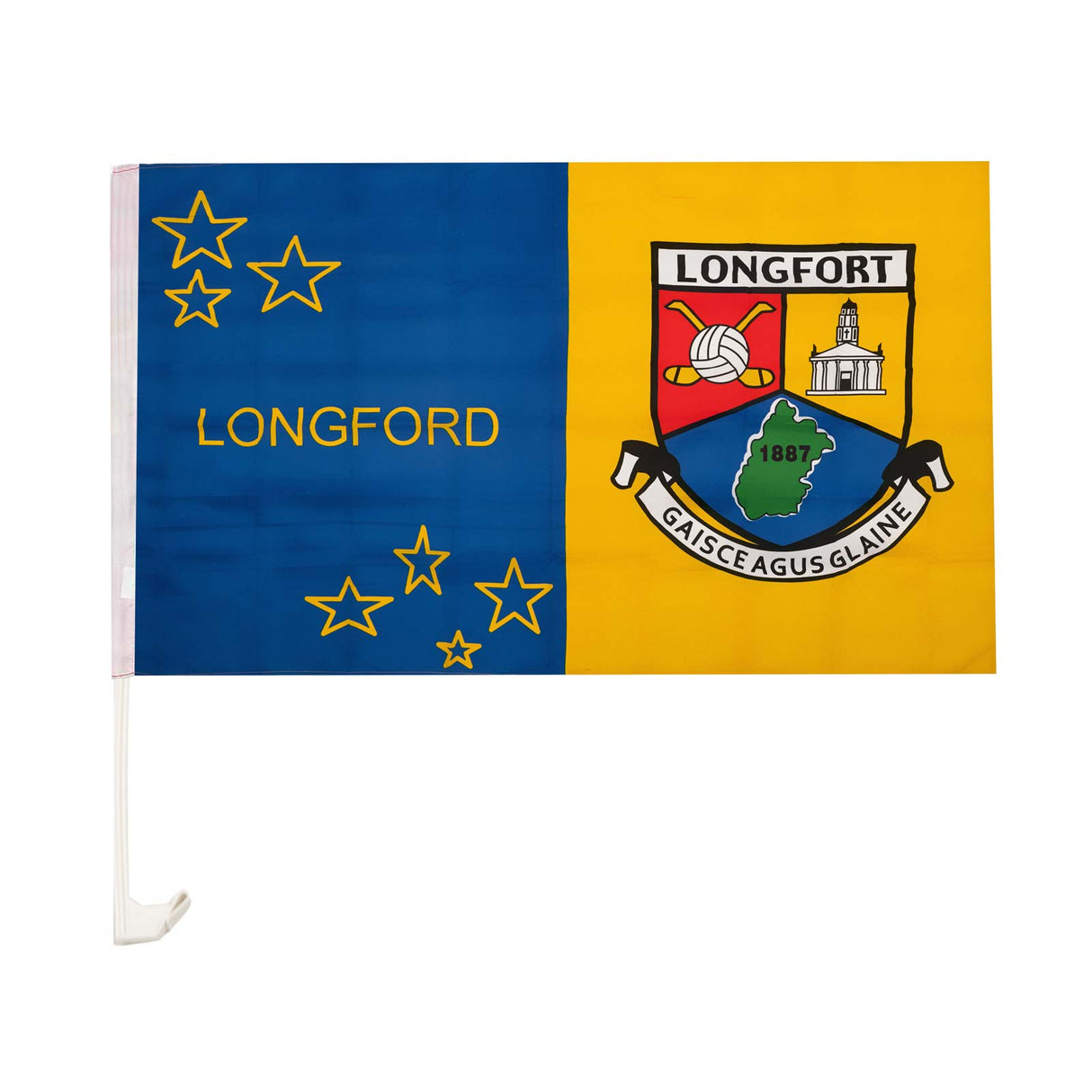 TEAM CAR FLAG Longford Car Flag Blue