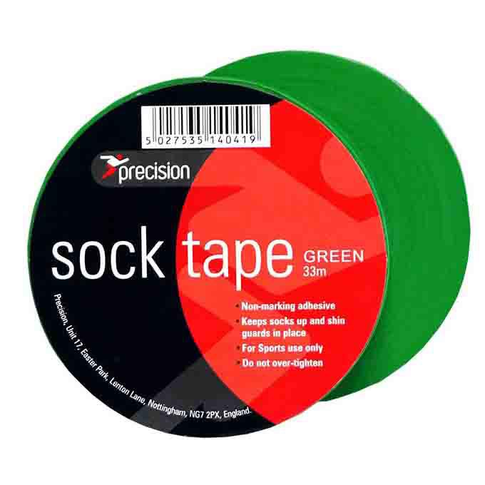 Precision Sock Tape 19mm Pack of 10 Grn