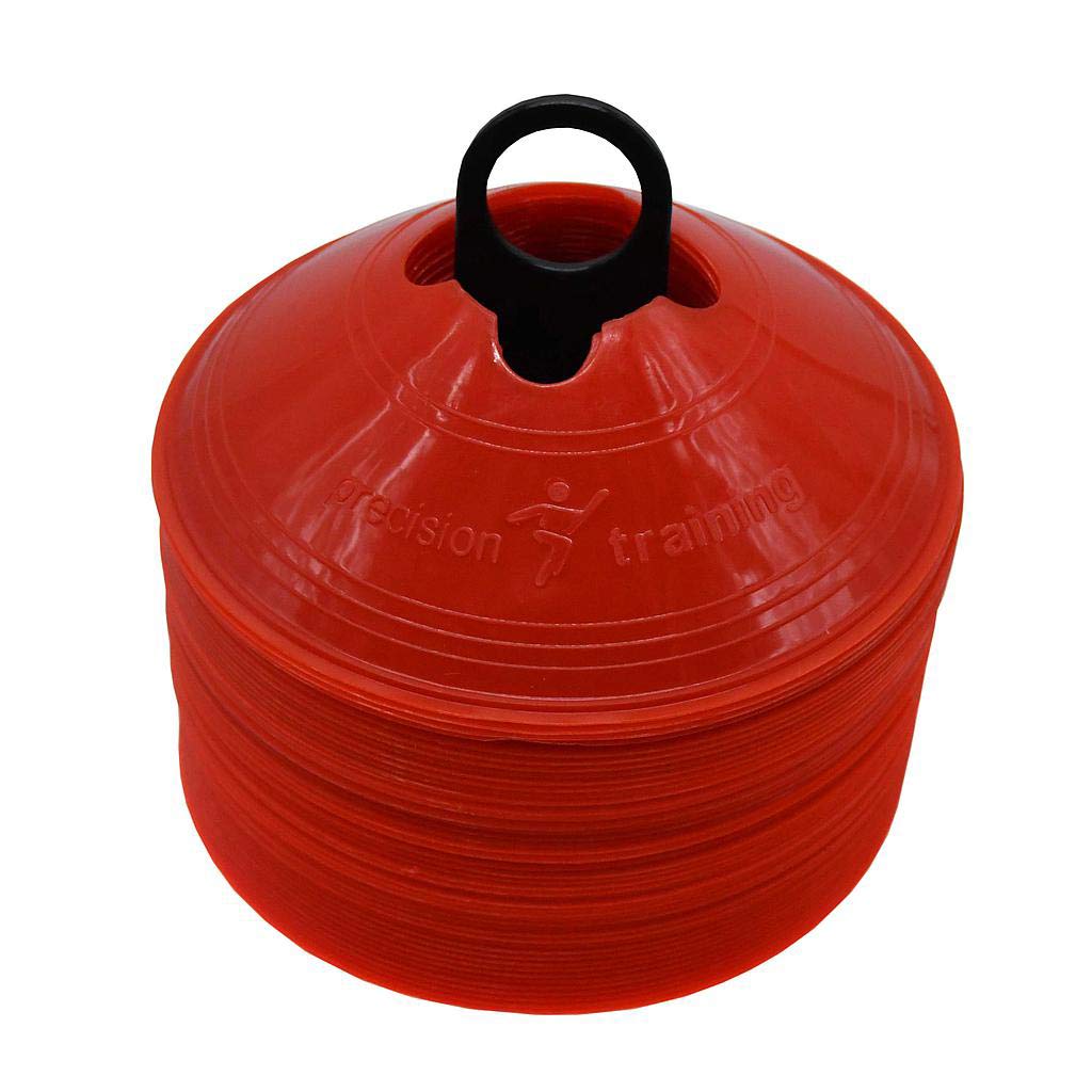Precision Saucer Cones Red