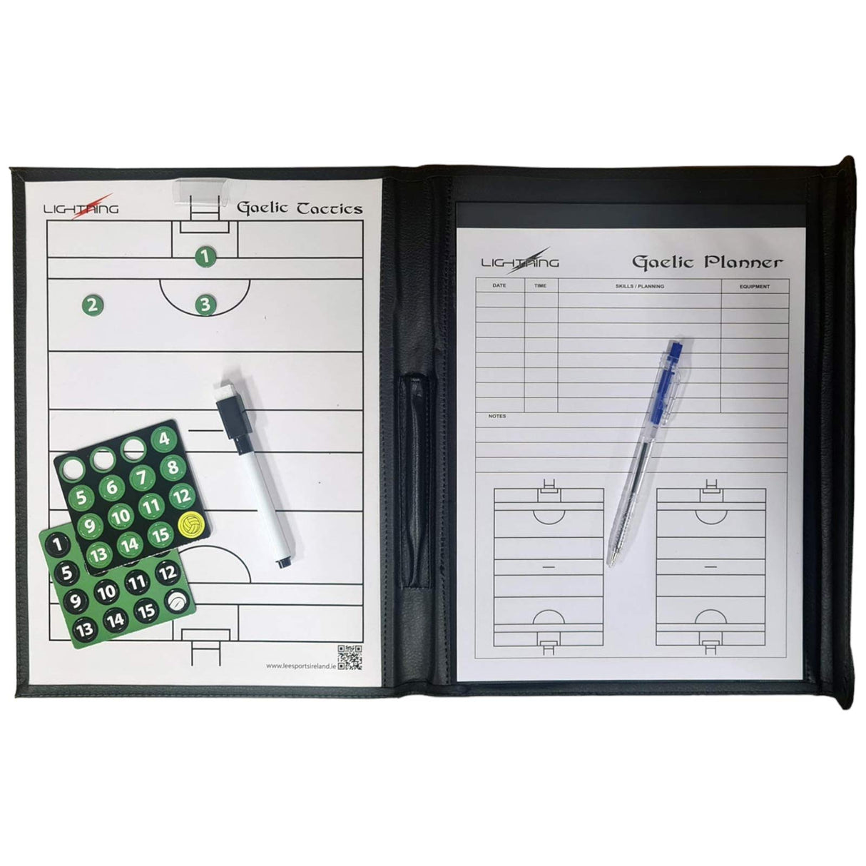 LS Sportif Bainisteoir Tactic Folder Wht