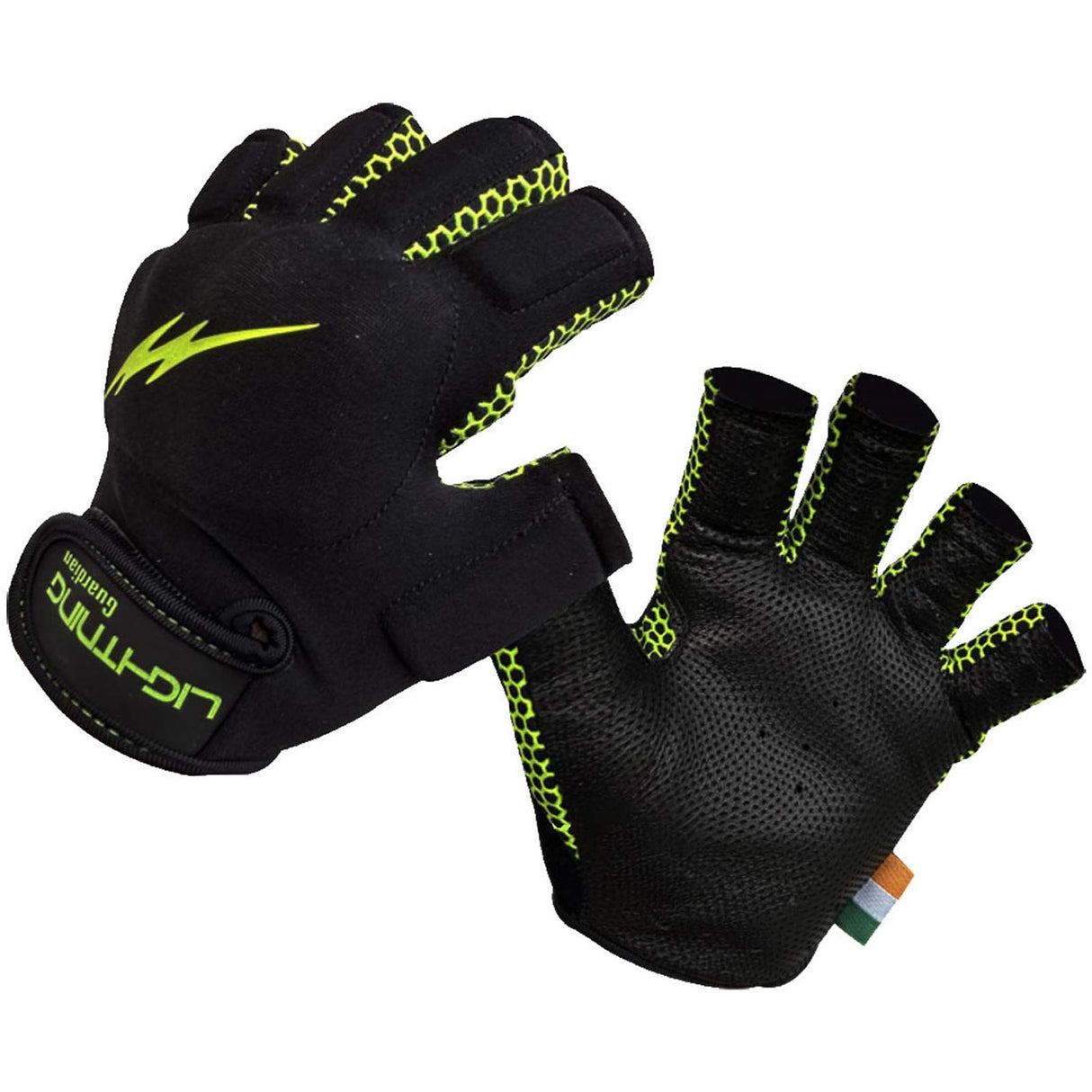 LS Sportif Lightning Hurlng K Glv Bk/Lim