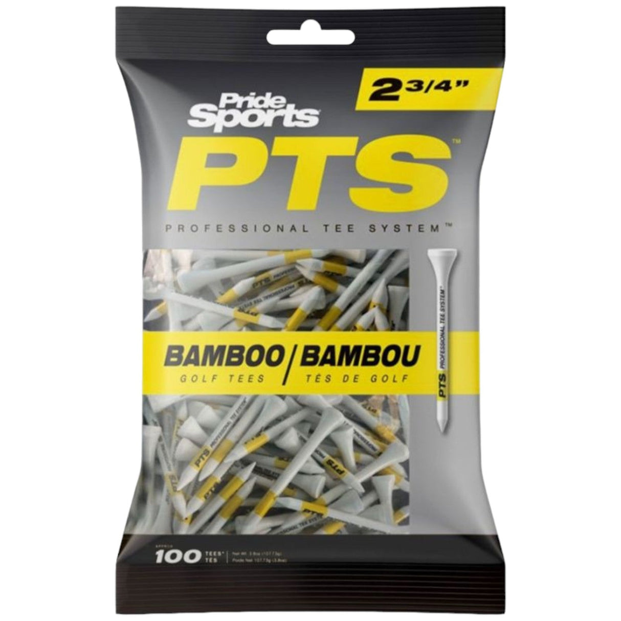 Masters Pride PTS Bamboo 2 3/4 B 100 Ylw