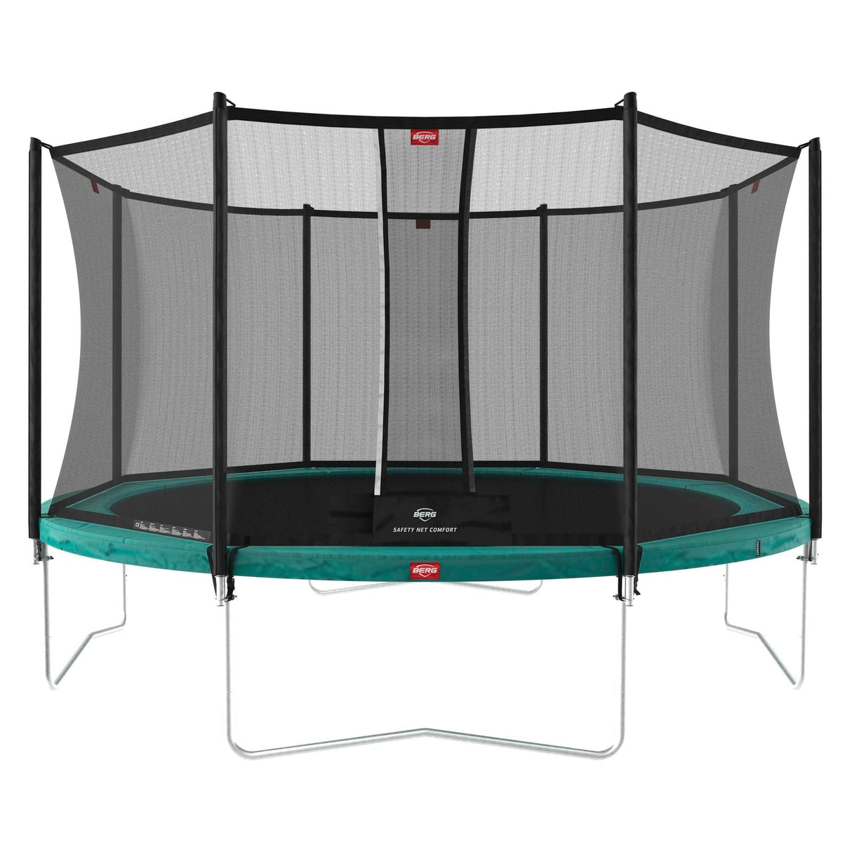 BERG Favorit Regular 430 Trampoline Green + Safety Net Comfort