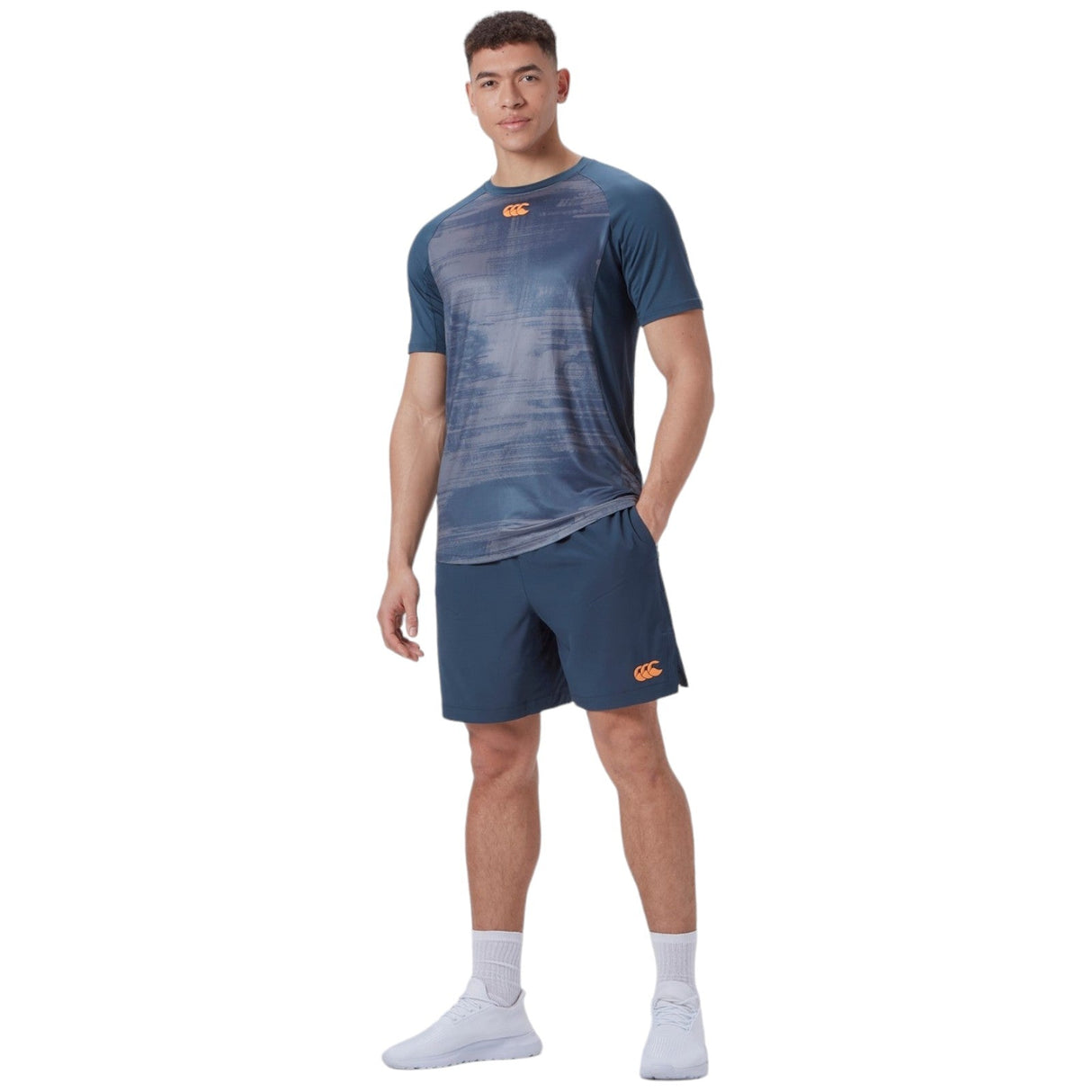 Canterbury Vapodri Suprlght Mens Tee Nvy