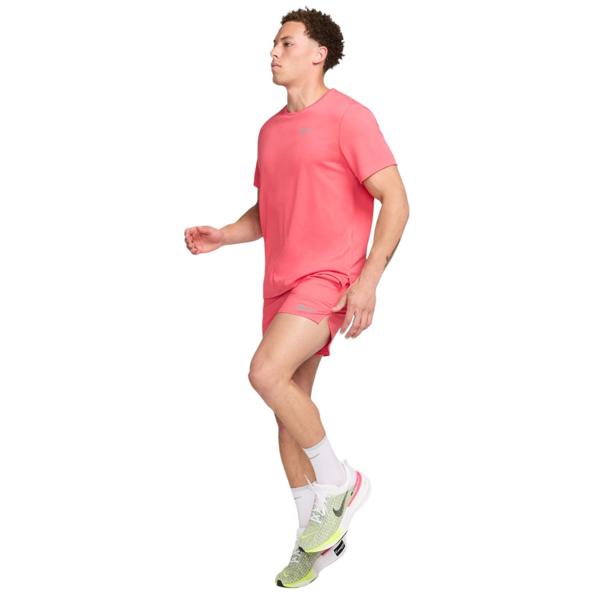 Nike Mens Miler TEE Pink