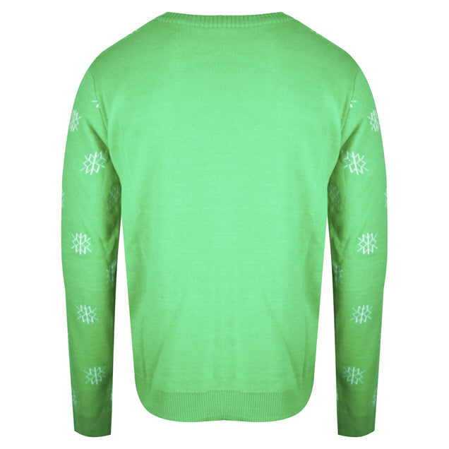 FOCO Mayo Christmas Jumper Green
