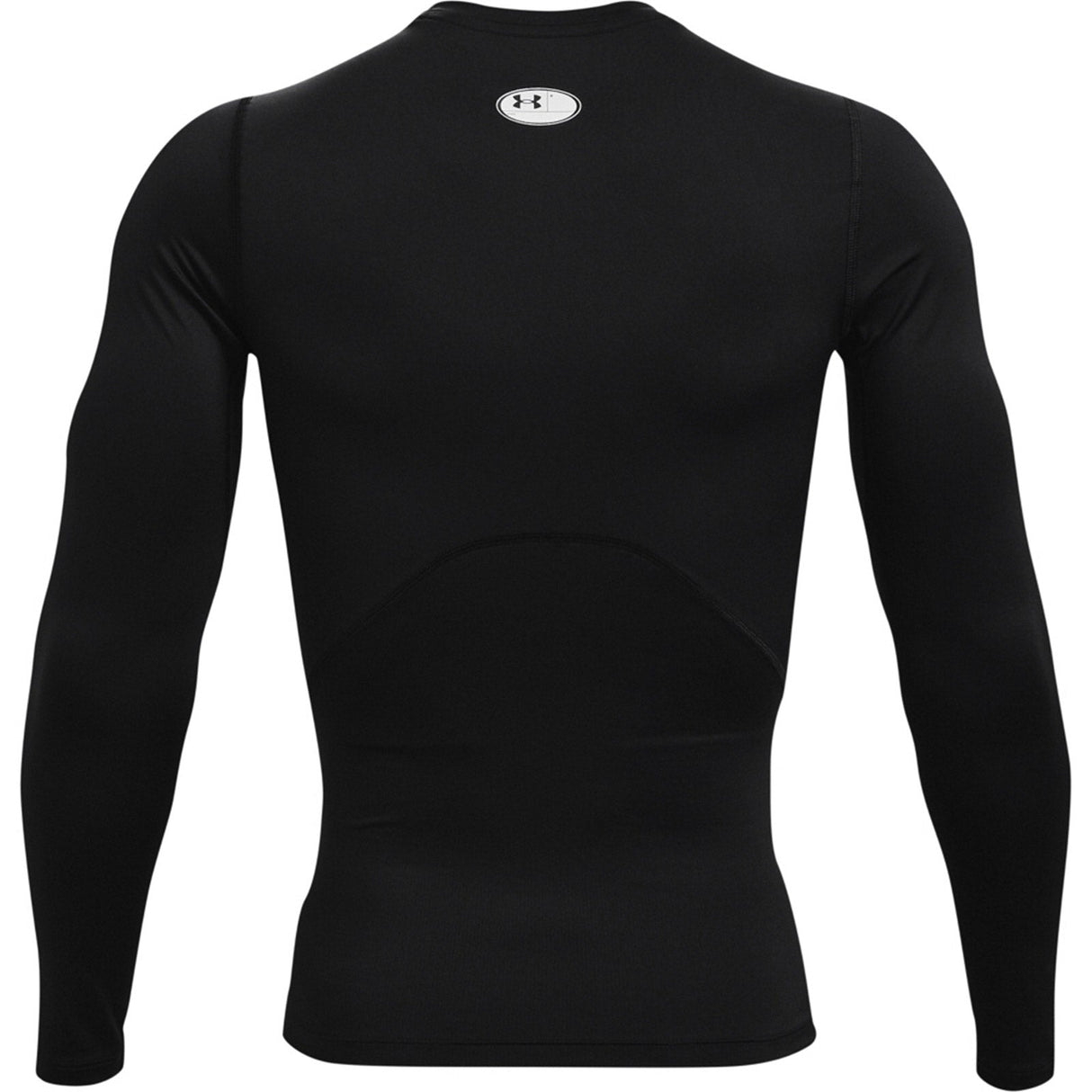 UA Mens HG Armour Comp LS Tee Black