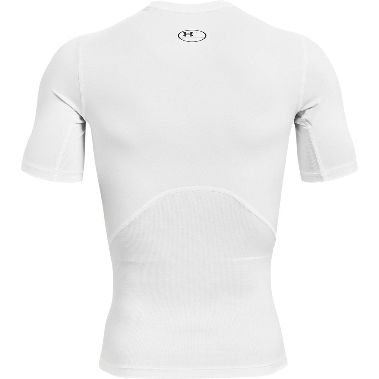 UA Mens HG Armour Comp SS Tee White