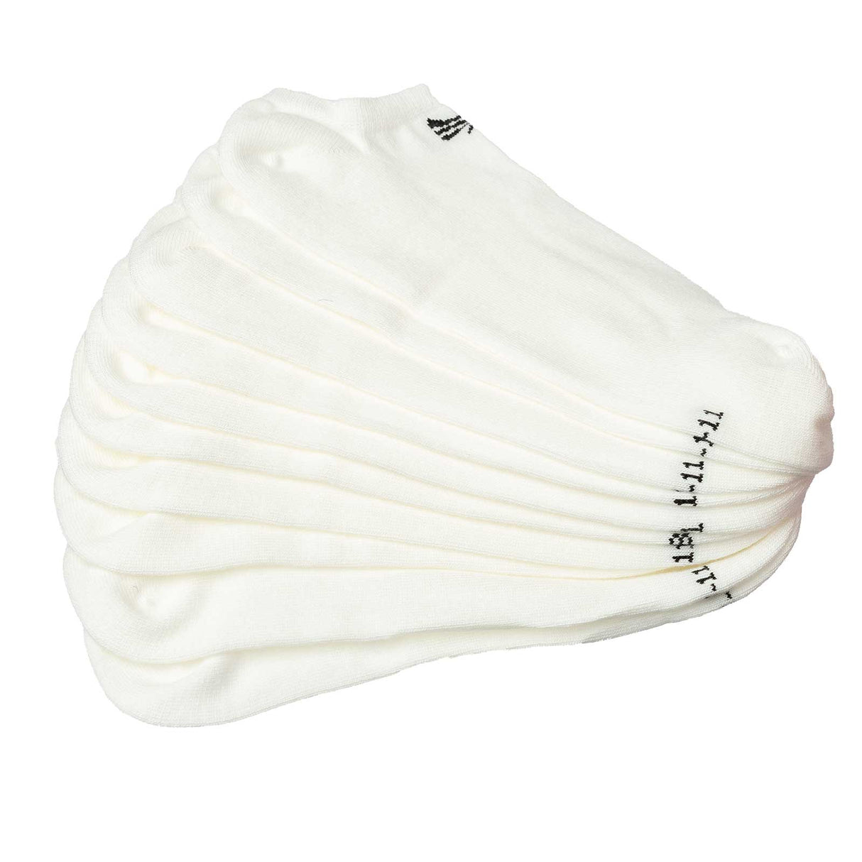 Puresox Socklet 5pk Plain White