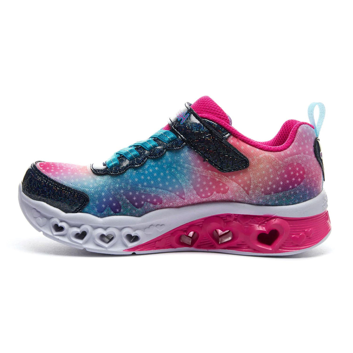 Skechers Heart Lights Jnr Girls Fw Ny/Pk