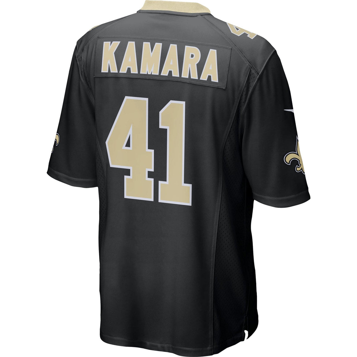 Nike New Orleans Kamara 41 Jrsy Blk
