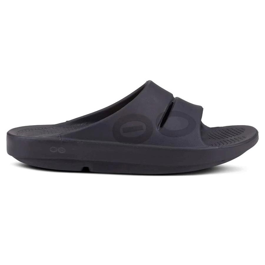 OOFOS Ooahh Mens Sport Flex Black