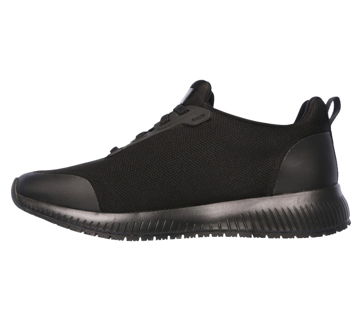 Skechers Slip On Work Shoe BLACK