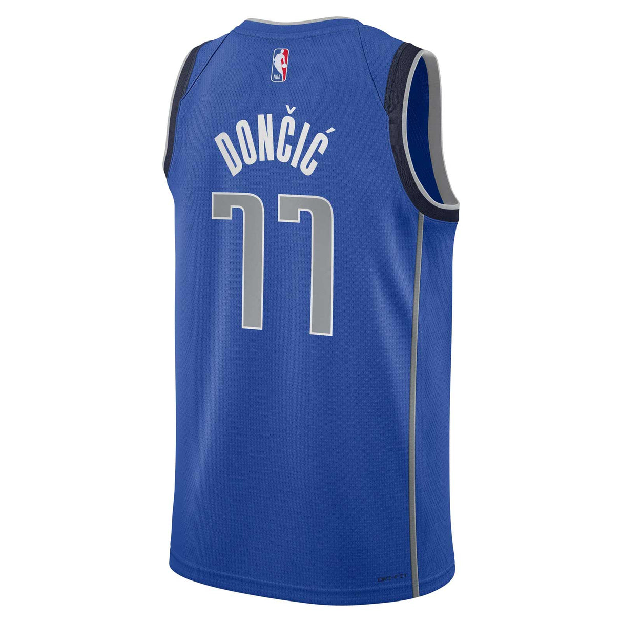 Nike Mavericks Doncic 77 Kids Jrsy Blue