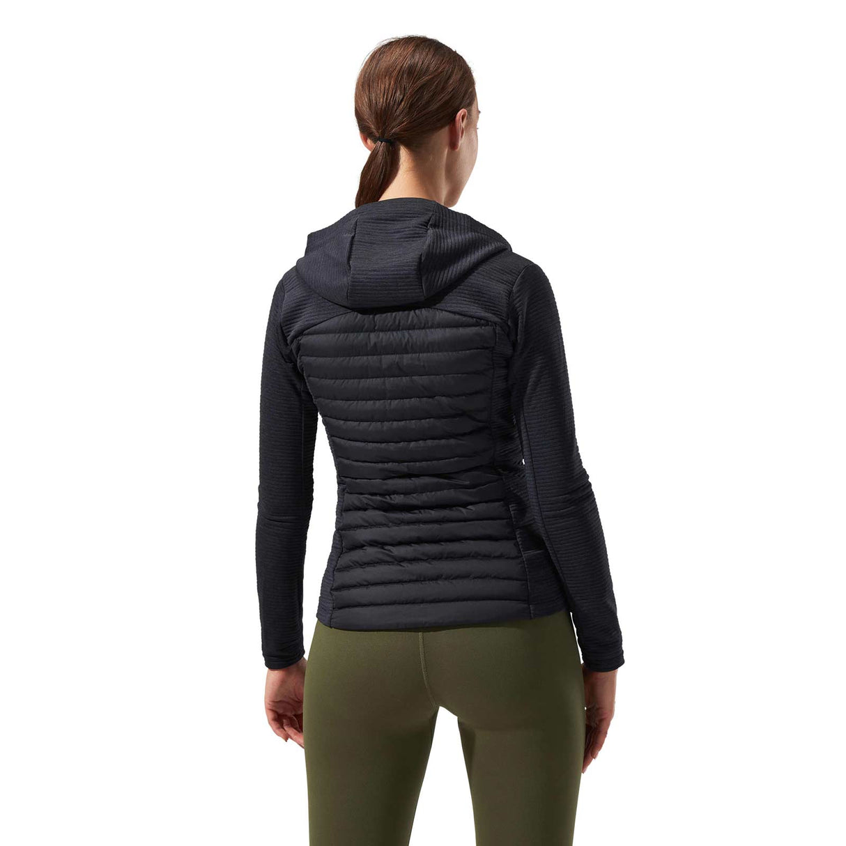 Berghaus W Nula Hybrid Jkt Black