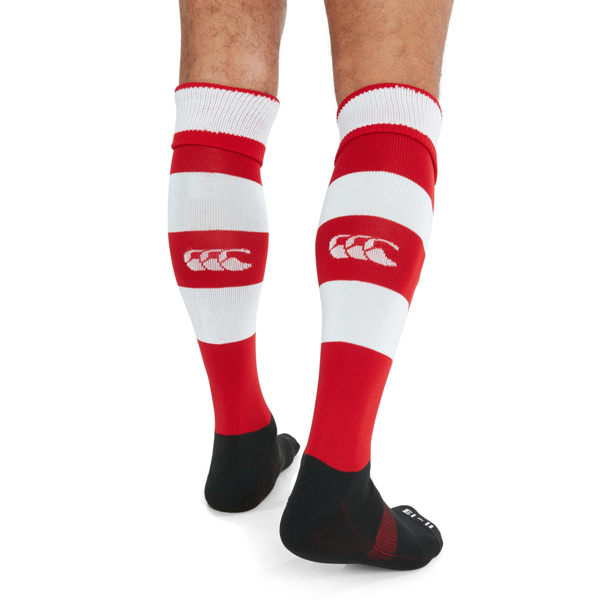 Canterbury Team Hooped Sock Flag Red/Wht