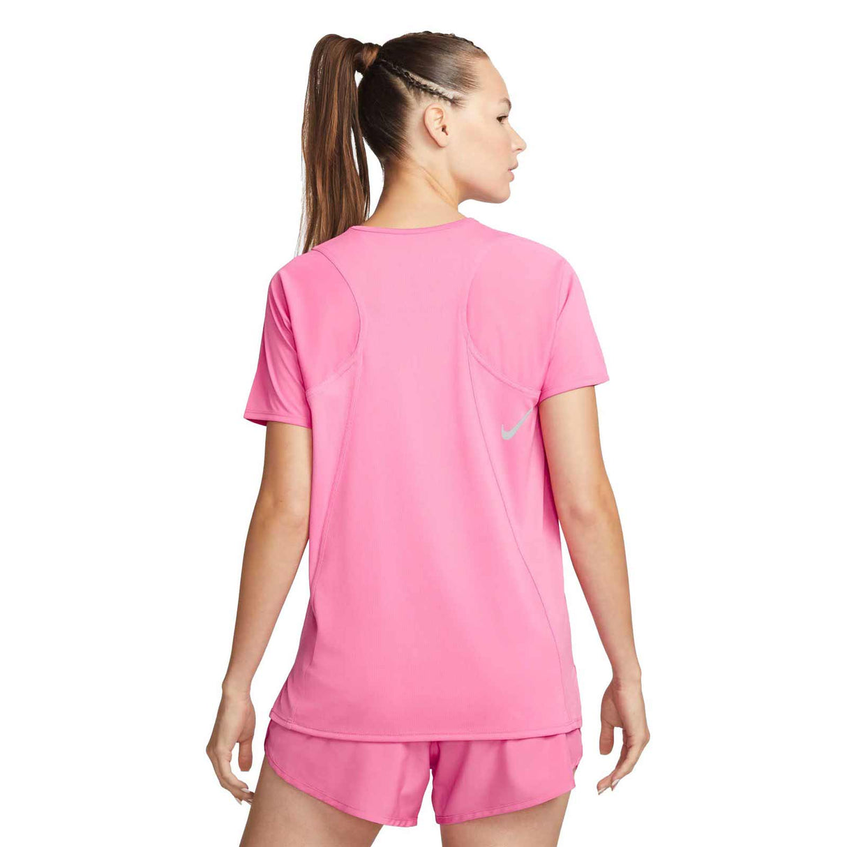 Nike Wmns Dri-Fit Race SS Top Pink