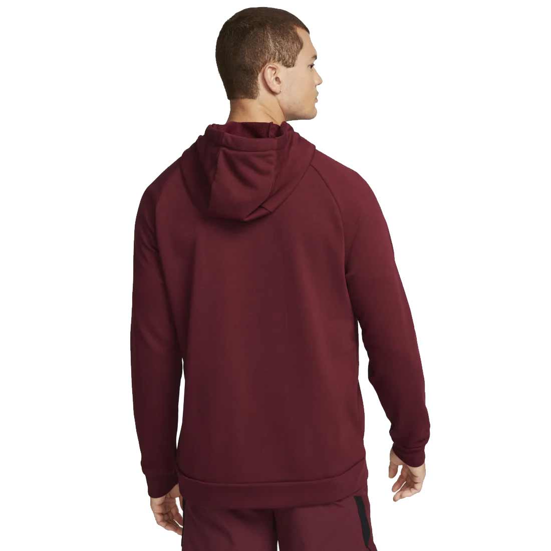 Nike Mens Dri-Fit Swoosh PO Hoodie Red