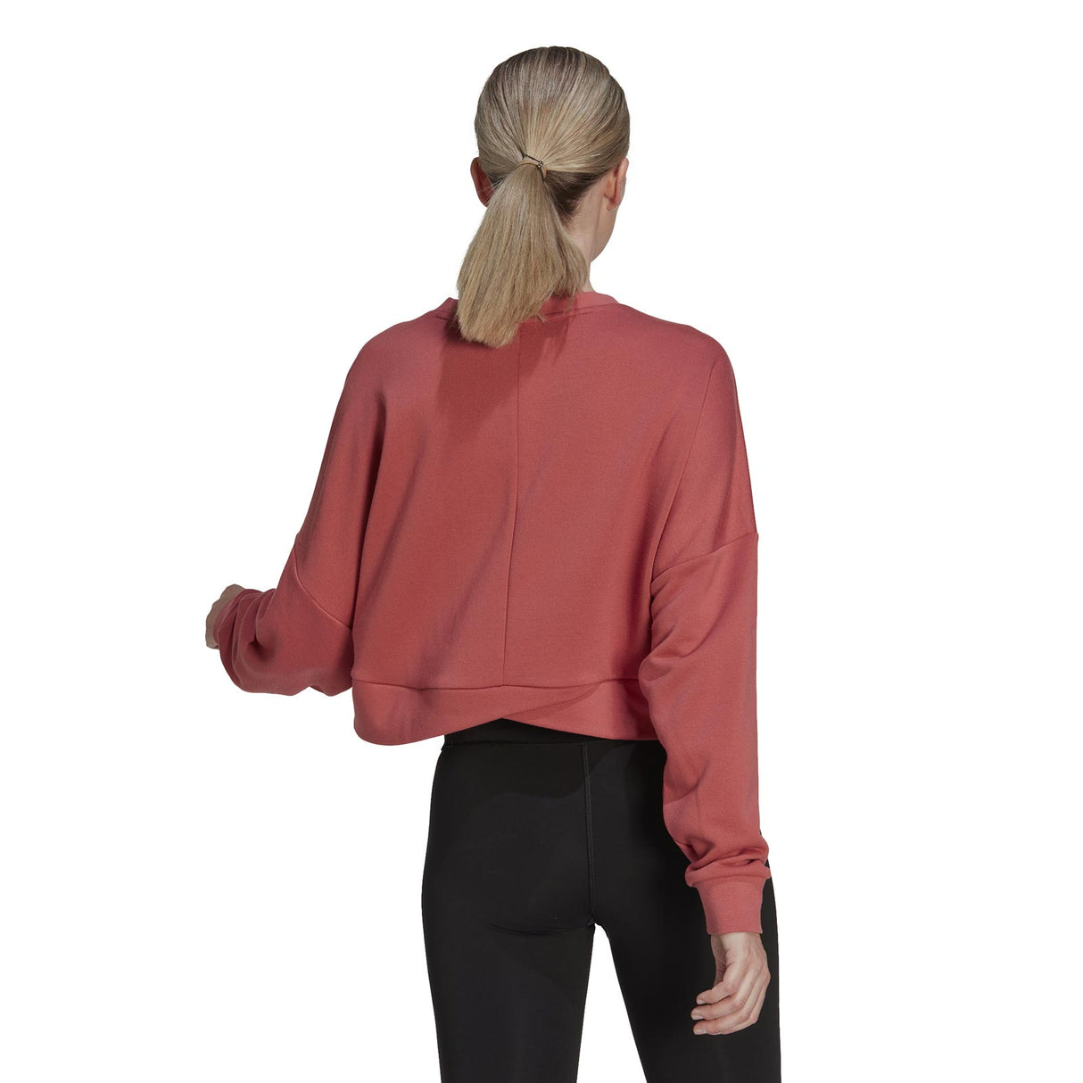 adidas Womens Studio Sweater Red