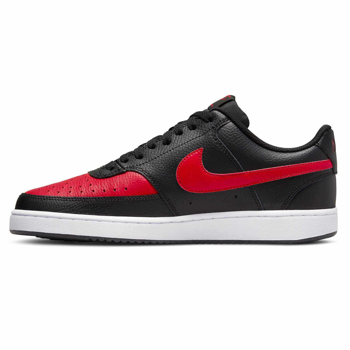 Nike Mens Court Vision Low Black/Red