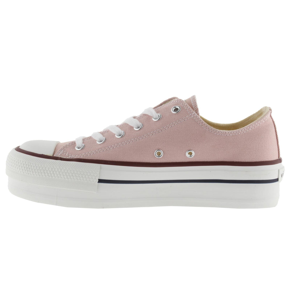 VICTORIA CANVAS PLATFORM SNEAKER PNK