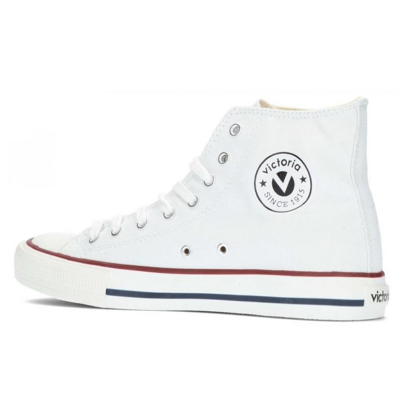 Victoria Canvas Hi-Top Jnr Uni White
