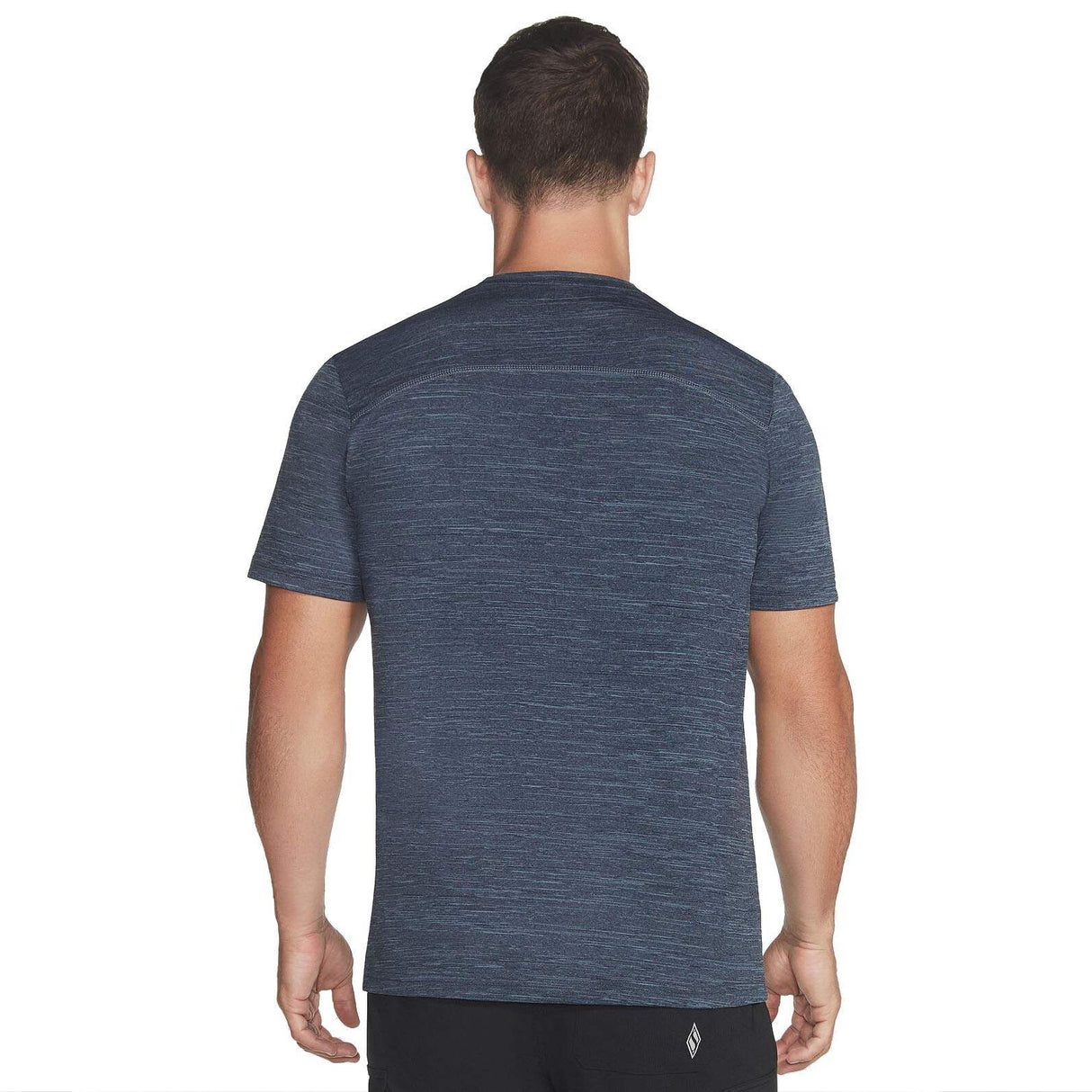 SKECHERS MENS ON THE ROAD TEE BLUE