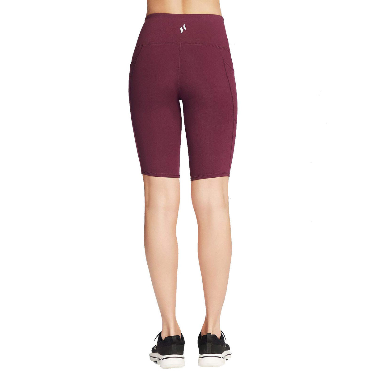 SKECHERS WMN GO WALK HW 10NCH SHORT PUR