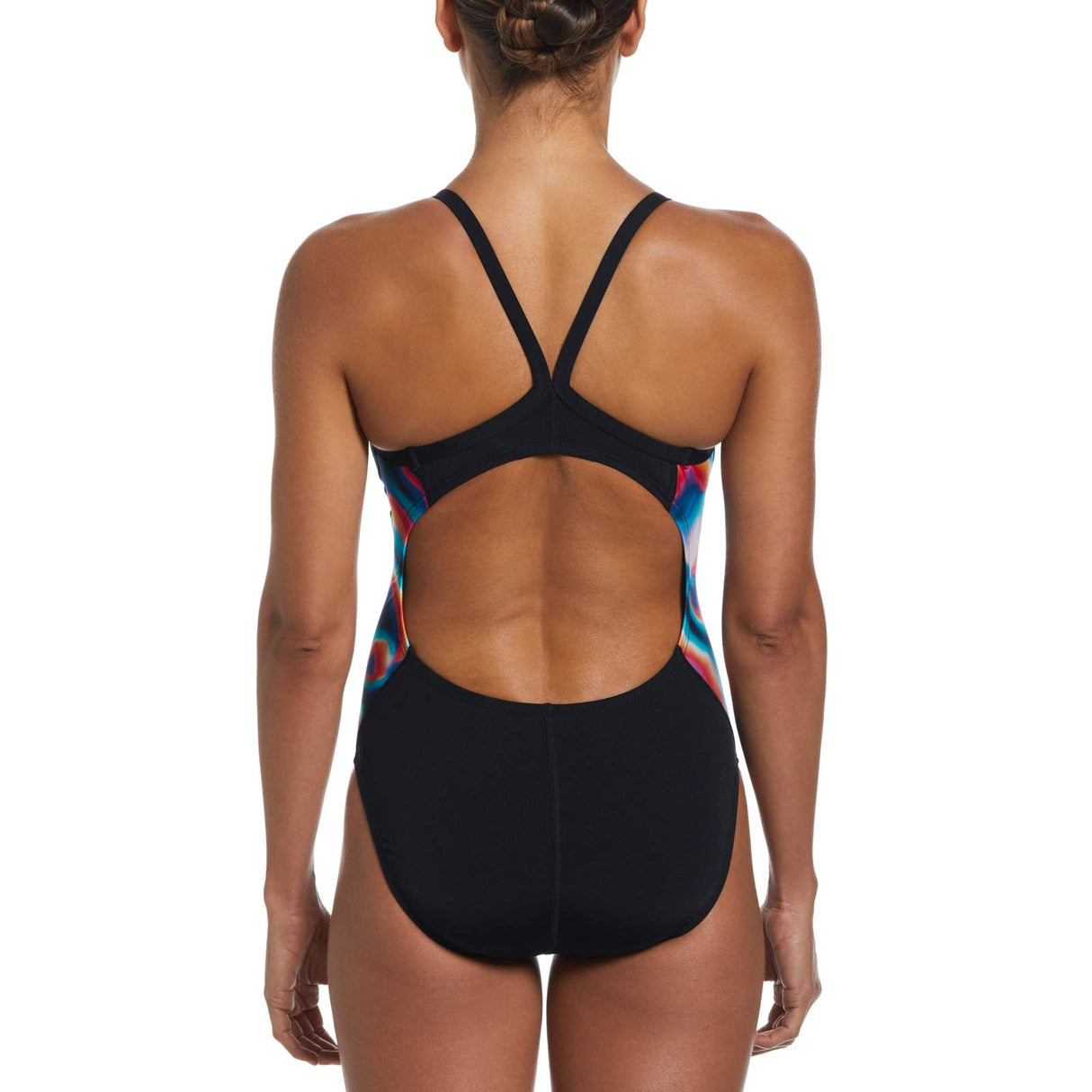 Nike Wmn Racerback Splice One Piece Blac