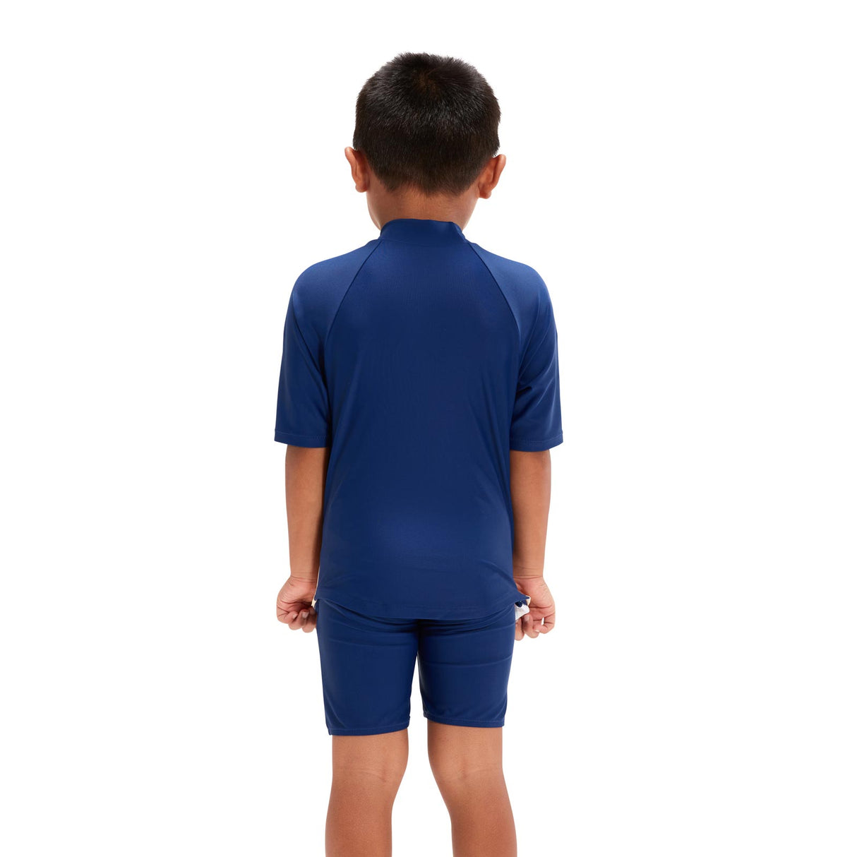 SPEEDO LTS JAM RASH TOP SET IM BLUE