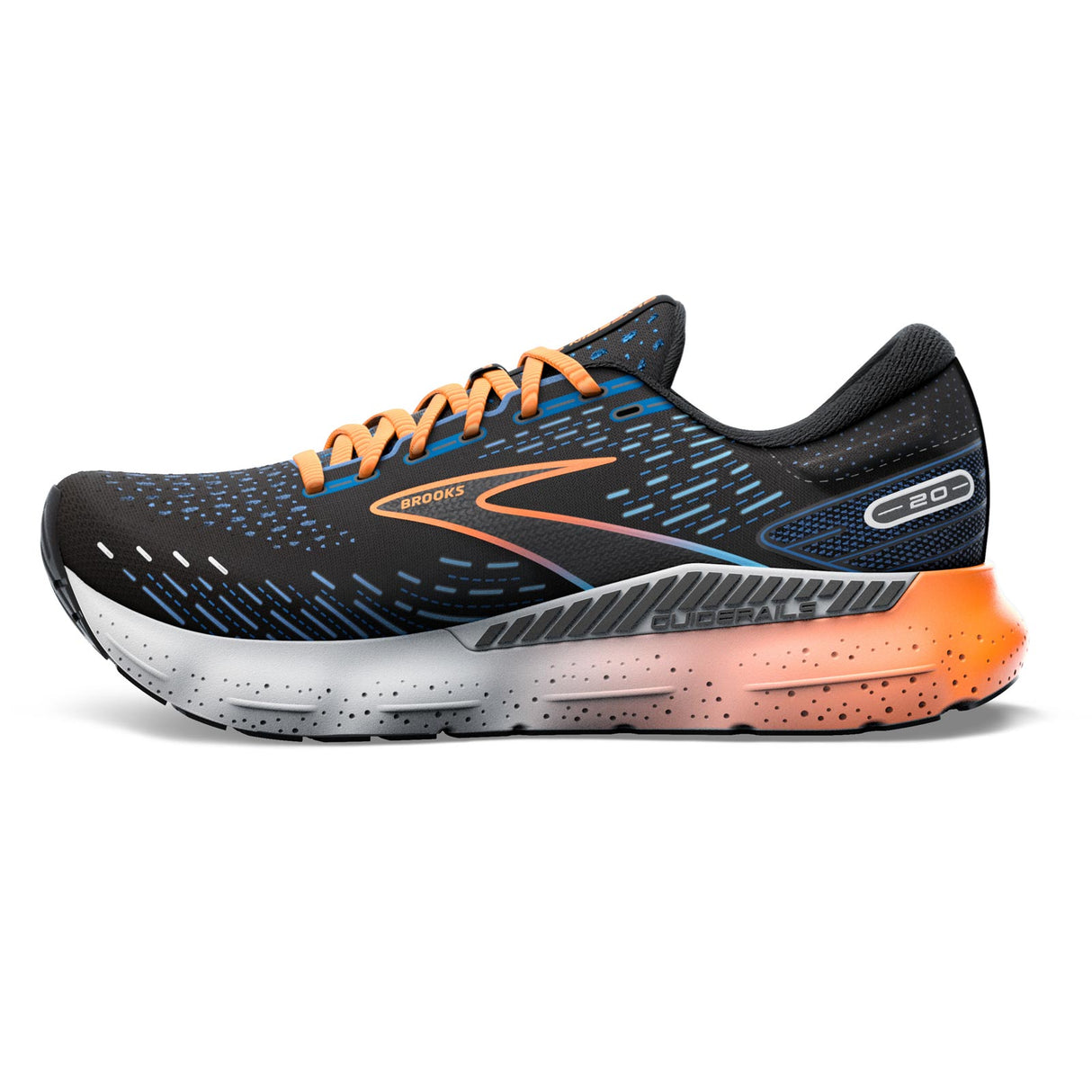 Brooks Glycerin GTS 20 Mens Black/Orange