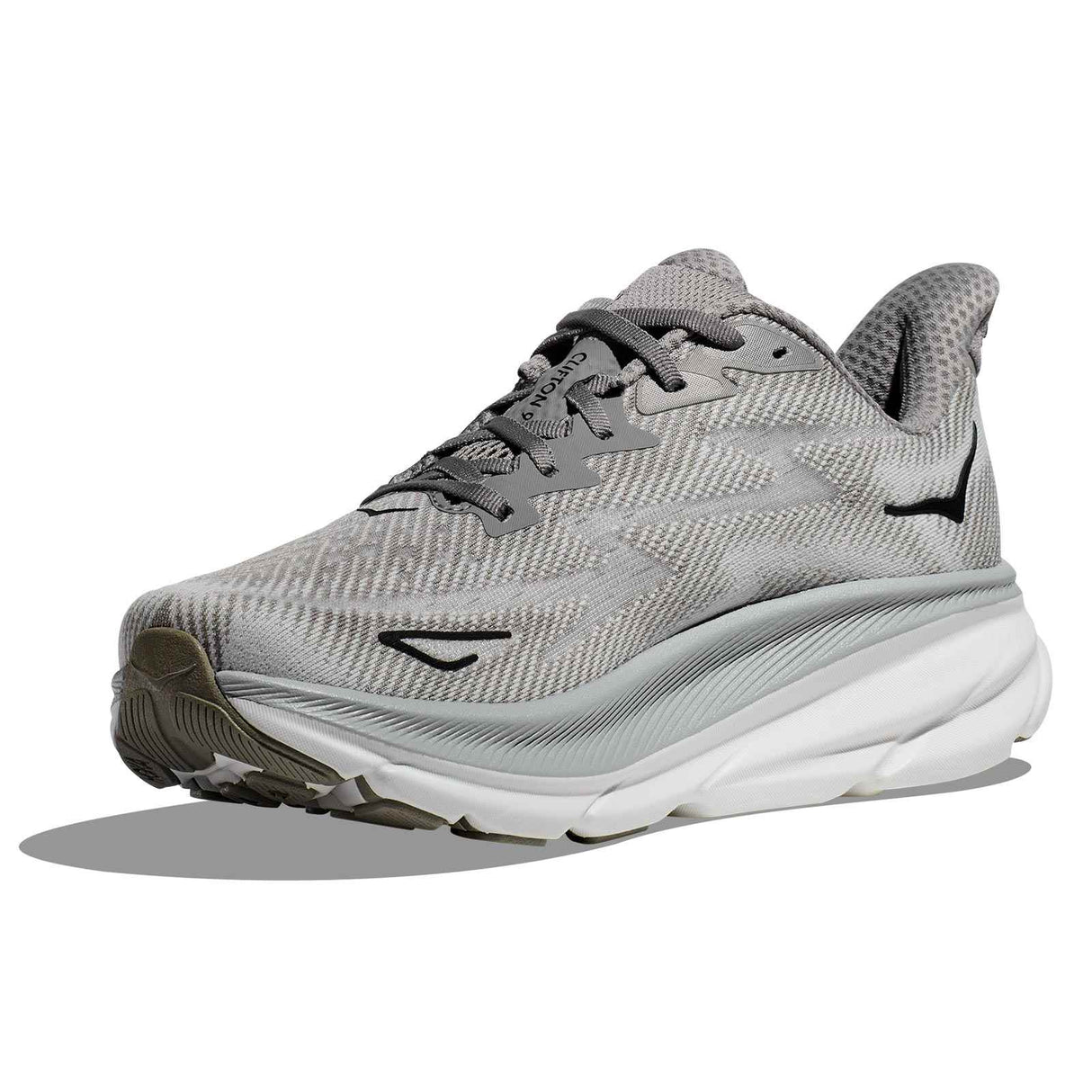 Hoka Clifton 9 Mens Grey