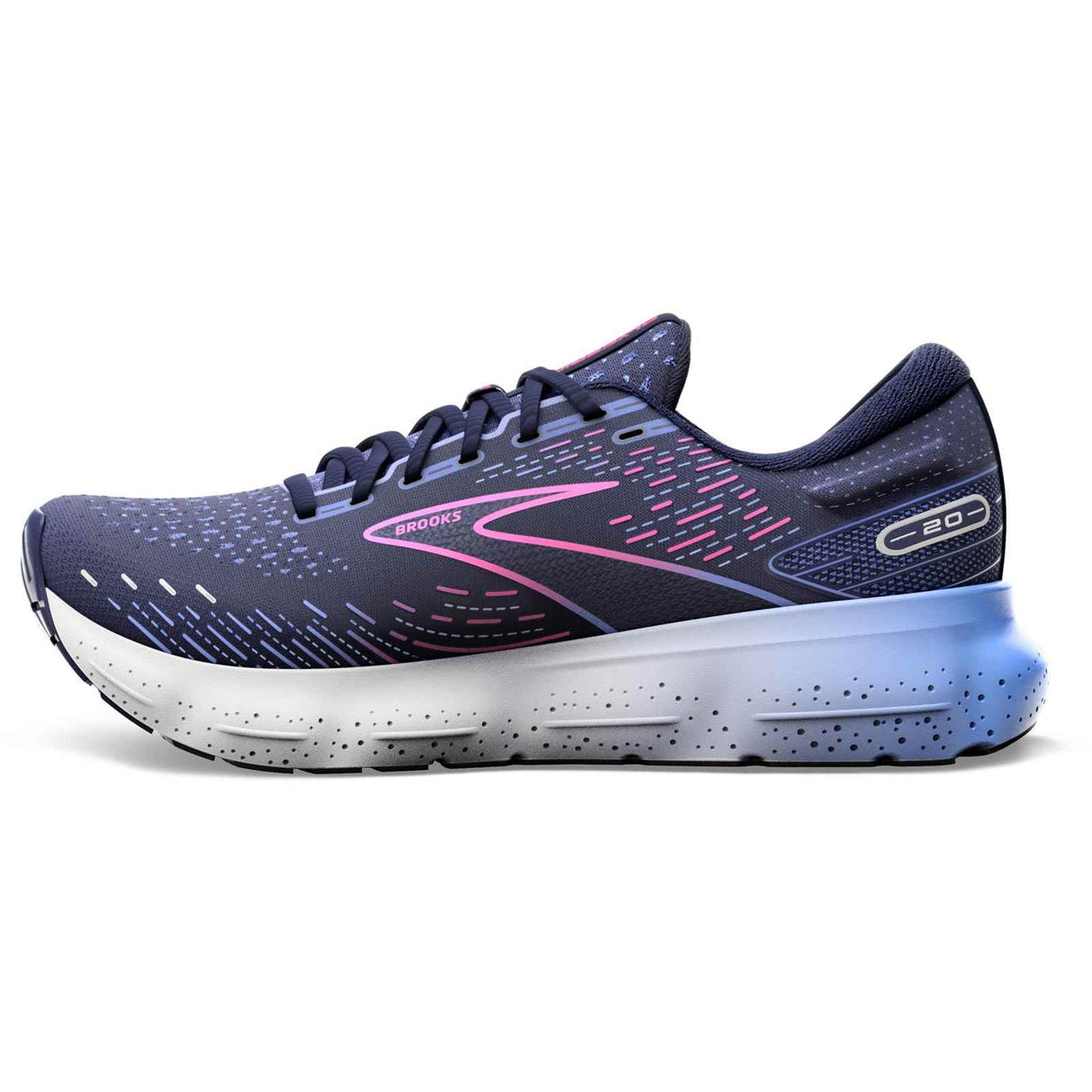 Brooks Glycerin 20 Womens Navy/Purple