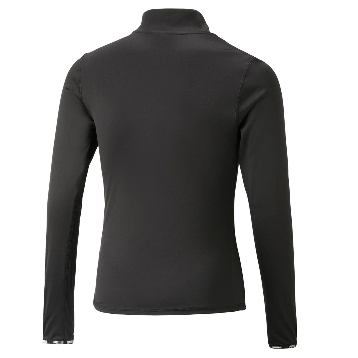Puma Girls Fit 1/2 Zip Top Blk