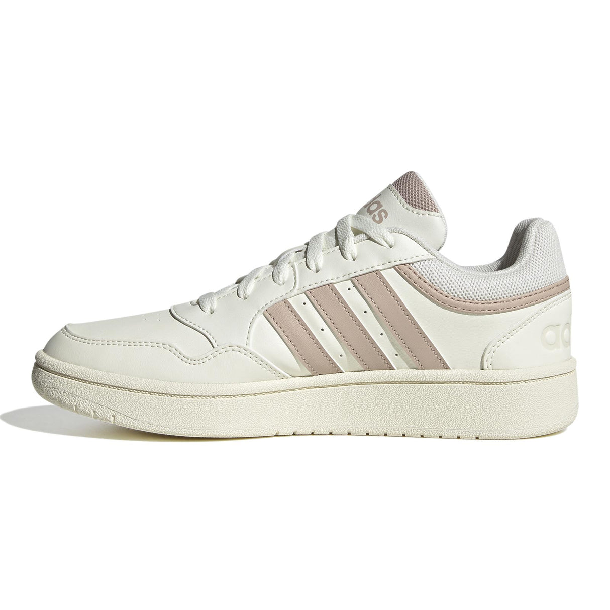 adidas Hoops 3.0 Womens White/Pink