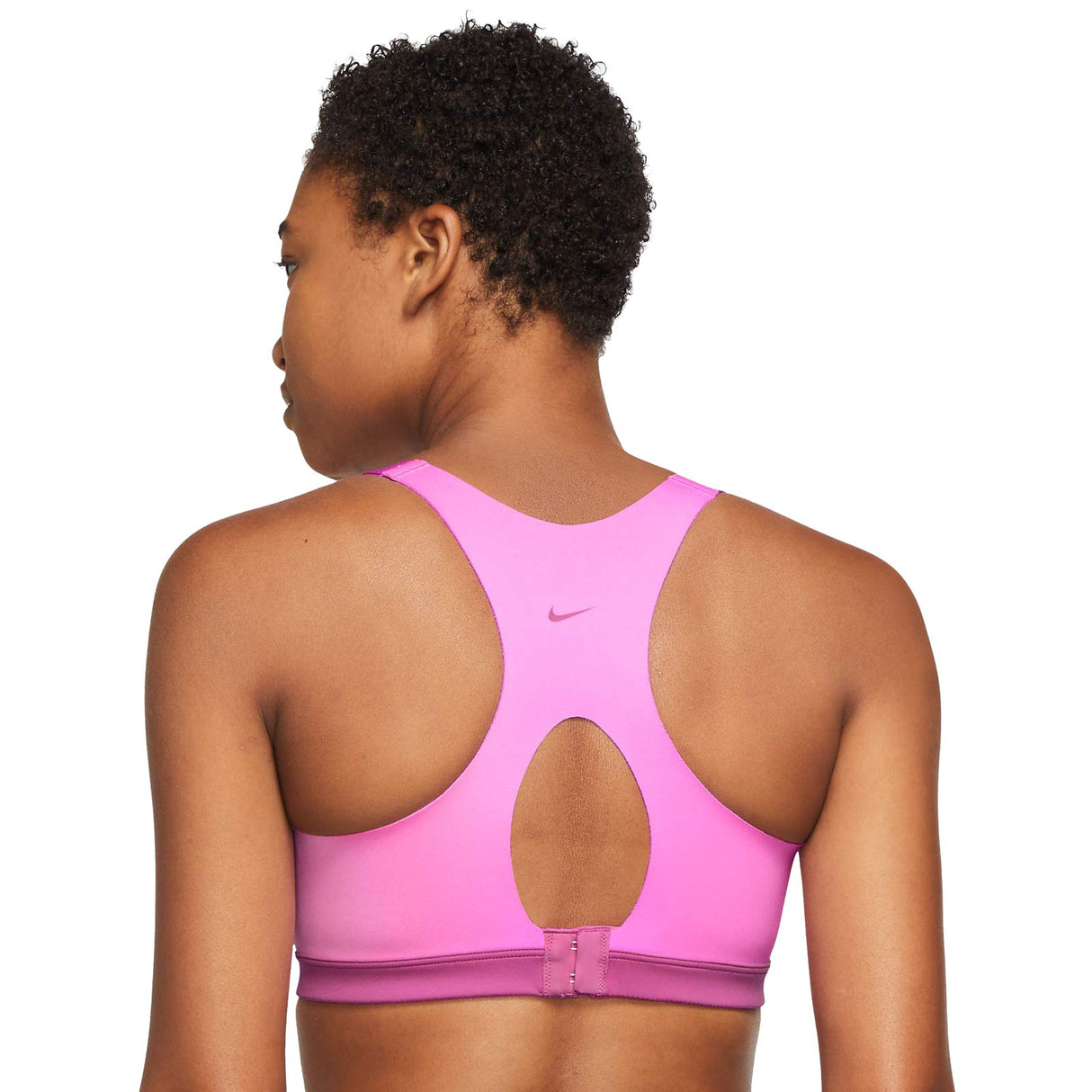 Nike Wmns DF Alpha Zip-Front Bra Pink