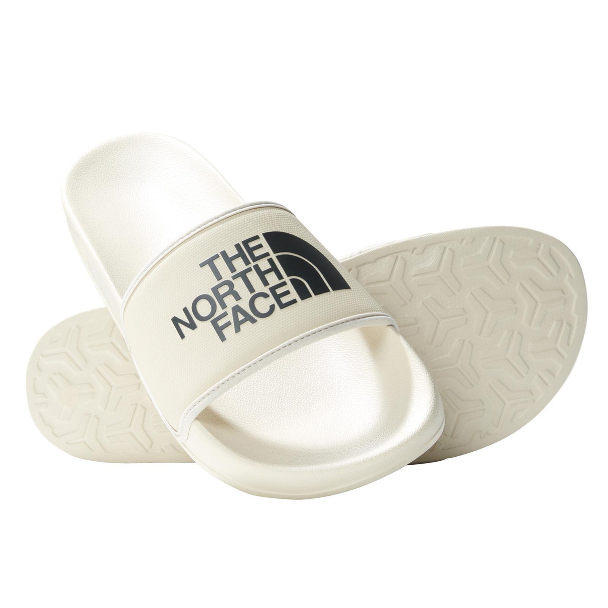 TNF Mens Base Camp Slide Beige/Black Wht