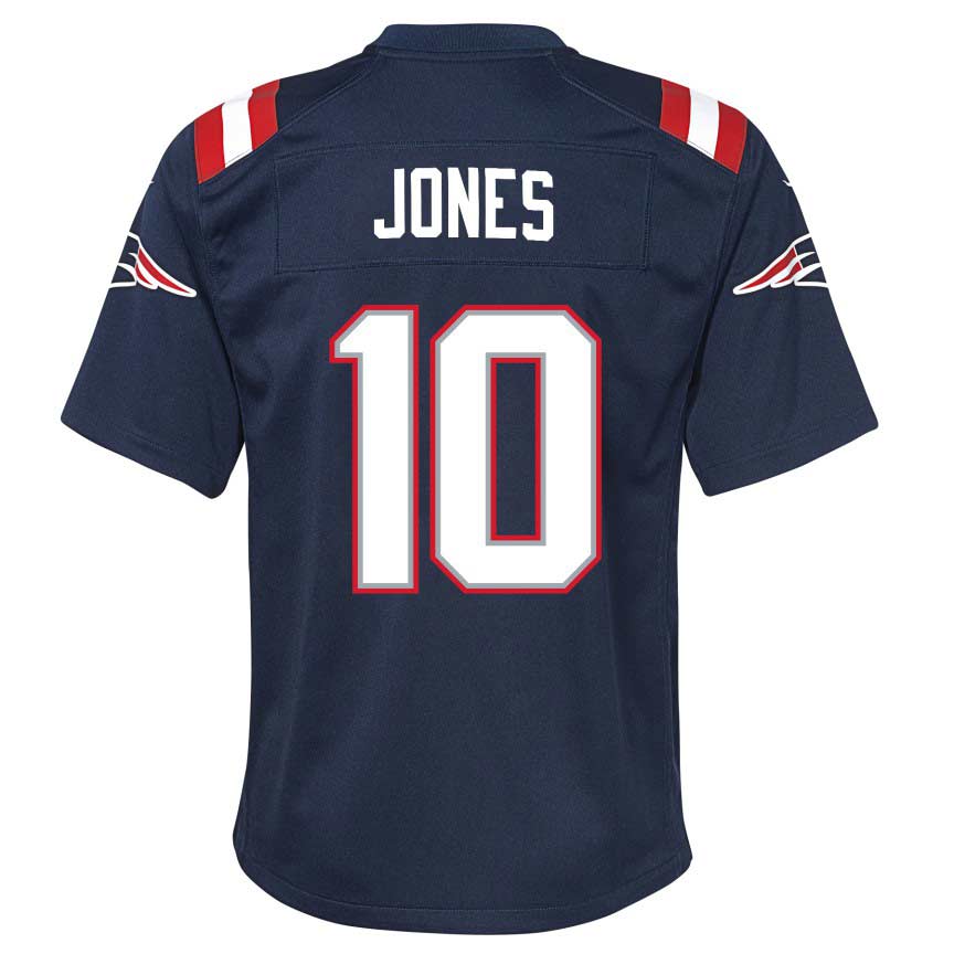 Nike Boys Patriots Game Jsy Jones 10 Nvy