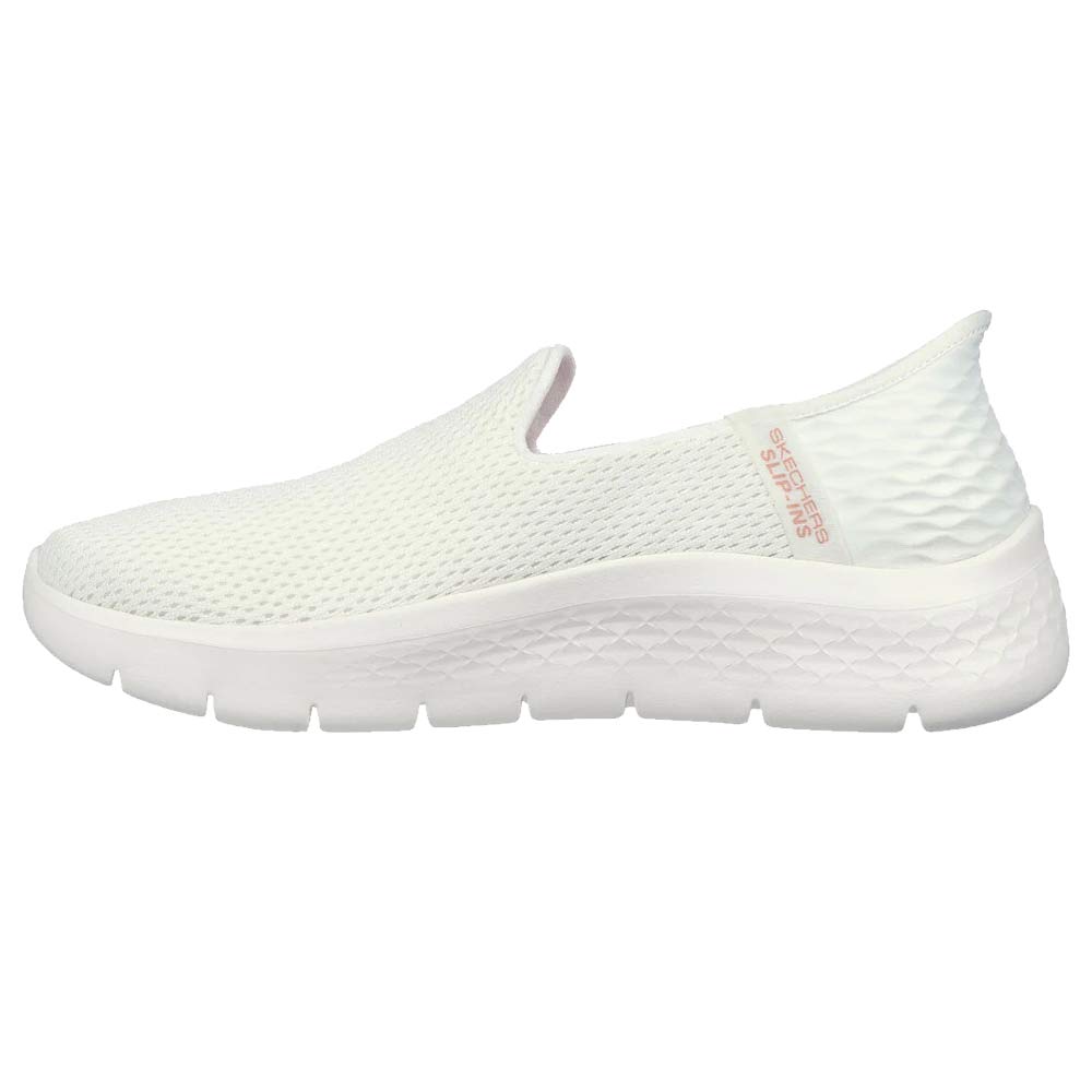 Skechers Go Walk Slip Ins Womens Wht