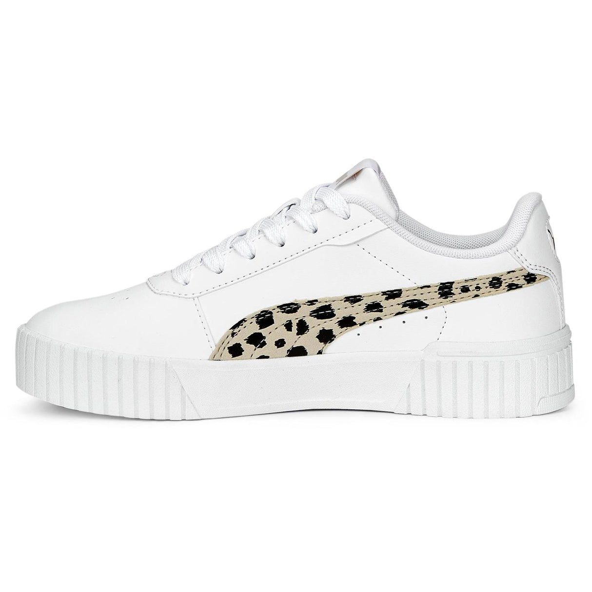 Puma Carina 2.0 Kid Girls White/Leopard