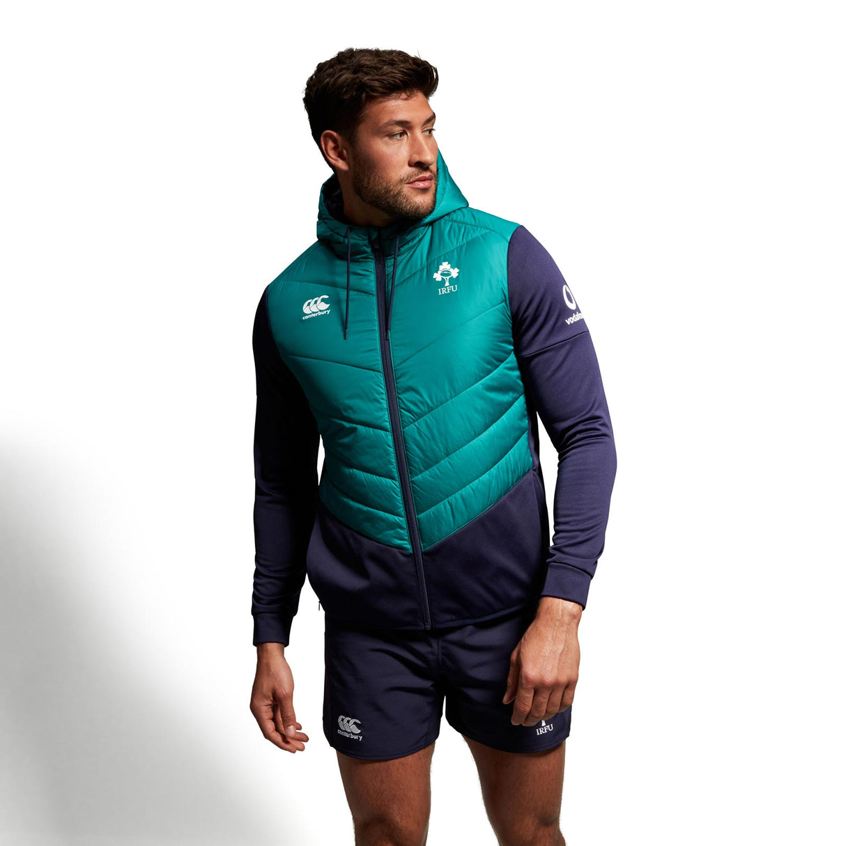 Canterbury IRFU 23 Hybrid Jacket Green