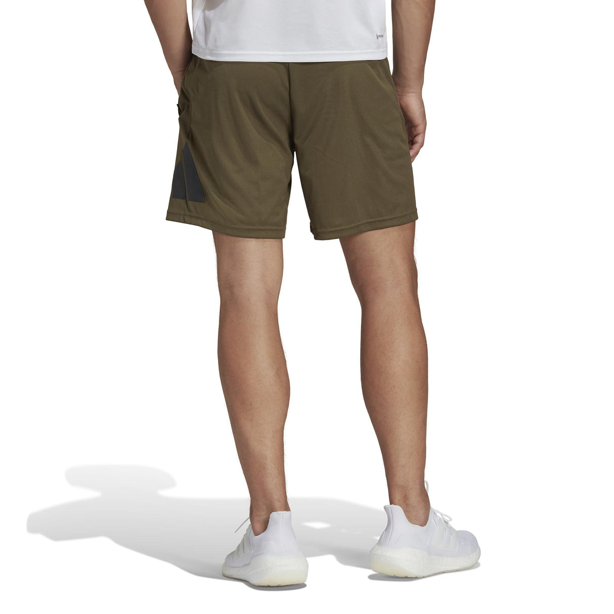 adidas Mens TR-ES Logo Shorts 7in Green