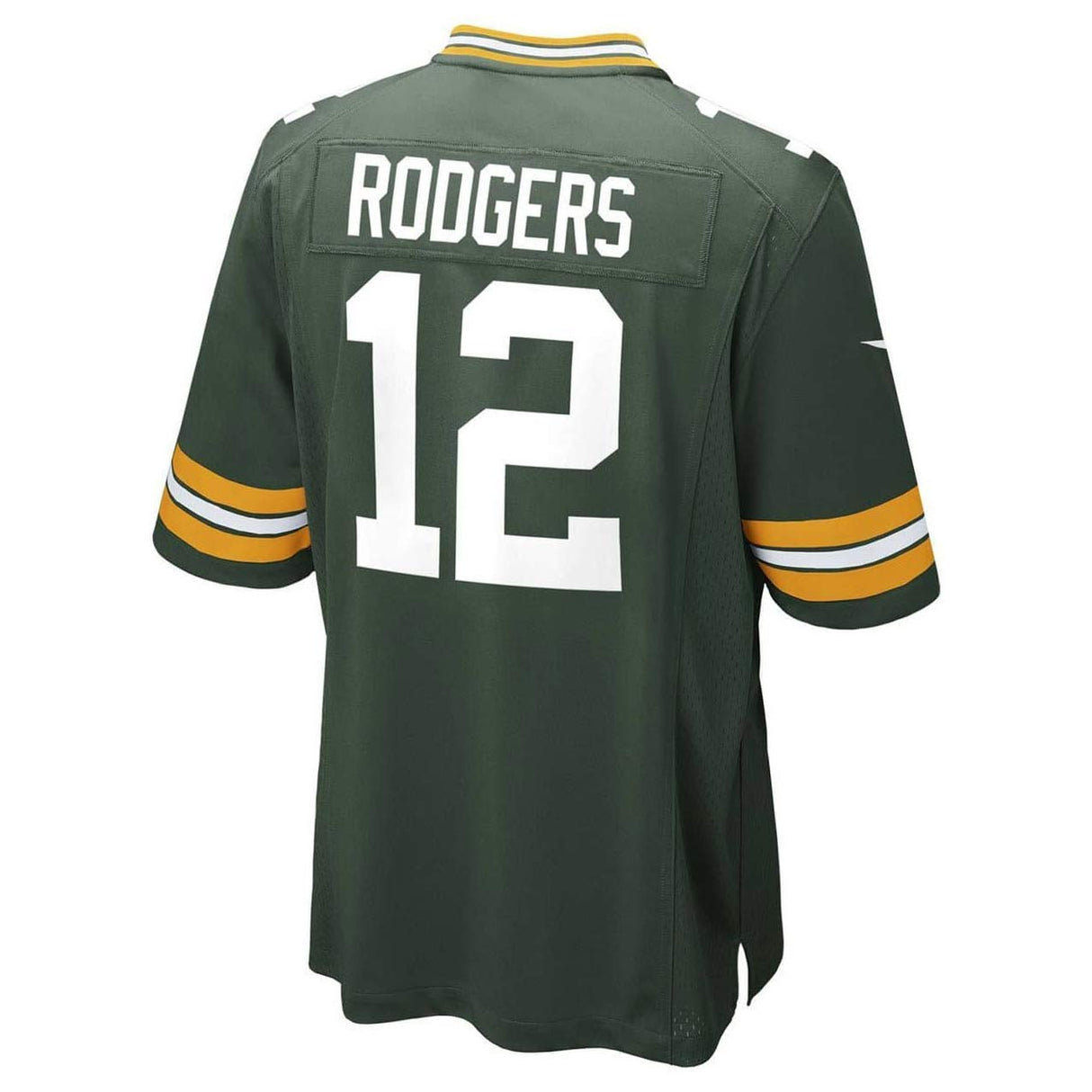 Nike Packers Rodgers 12 Home Jersey Grn