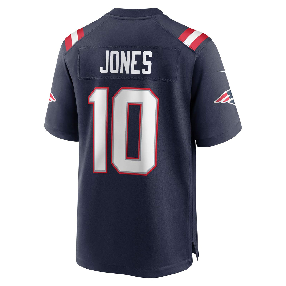 Nike Patriots Jones 10 Home Jersey Navy