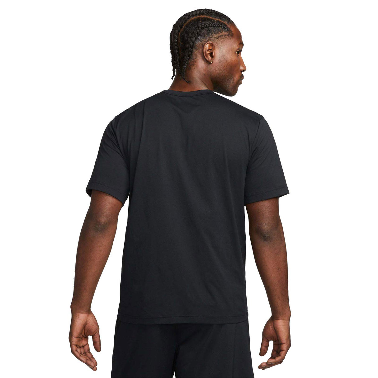 Nike Mens Dri-Fit UV HYVERSE SS Tee Blk