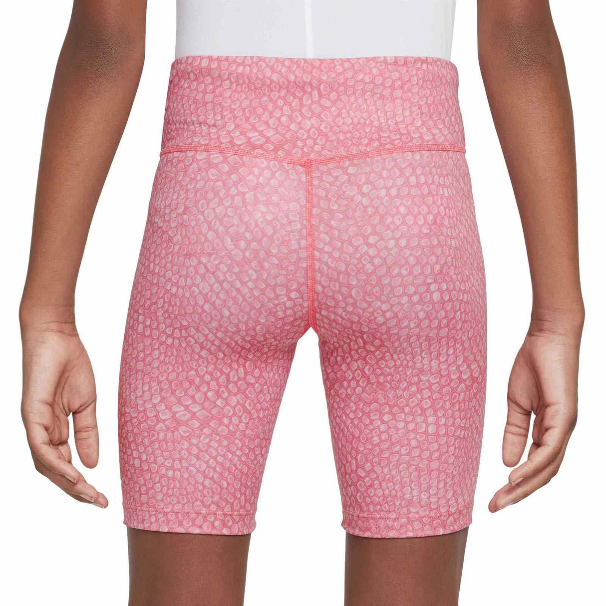 Nike Girls DF One Bike Short AOP Pink